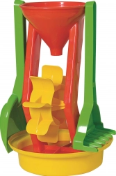 Androni set za pijesak s mlincem, visina 26 cm – Crvena