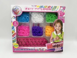 Kreativni set za izradu narukvica LOOM BANDS – 1200 gumica
