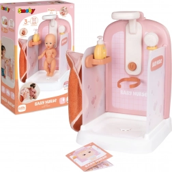 Smoby Baby Nurse tuš set za lutke do 40 cm s priborom