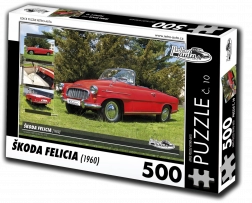 Puzzle Retro-automobili Škoda Felicia 1960 – 500 dijelova
