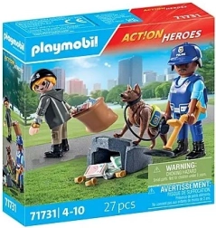 Playmobil Potraga s policijskim psom