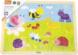Drvene puzzle VIGA – livada, 24 dijelova