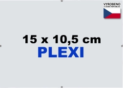 Okvir Euroclip 15x10,5 cm od pleksiglasa