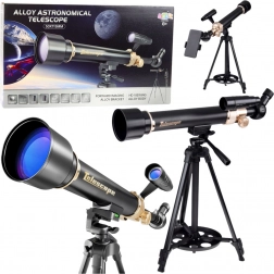 Aluminijski obrazovni astronomski teleskop 50/500 sa stalkom i priborom