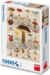 dino puzzle gljive kolaž 1000 dijelova