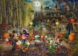 Puzzle Disney: Mickey i Minnie Noć vještica 1000 dijelova