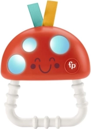 Fisher-Price grickalica i zvečka Muhara, svjetleći silikon 2 u 1