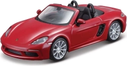 Bburago 1:32 - Porsche 718 Boxster - tamnocrvena, žuta