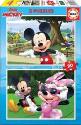 Educa Puzzle Mickey i prijatelji 2x20 dijelova