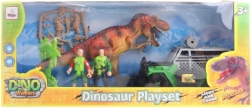Set s baterijskim dinosaurom i terenskim autom