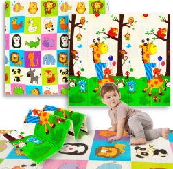 Humbi obostrana sklopiva pjenasta podloga XPE 200 × 180 × 1 cm