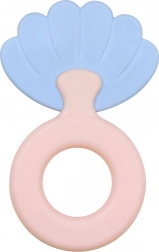 Dječja grickalica s zvečkom u obliku školjke BABY MIX