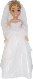 Lutka mladenka 80 cm u elegantnoj vjenčanoj haljini