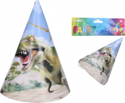 Party šeširi DINO 15 cm, 6 komada