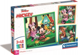Set slagalica 3×48 dijelova MICKEY I PRIJATELJI – CLEMENTONI