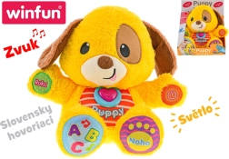 Edukativni govoreći psić Puppy sa svjetlom i zvukom 33 cm