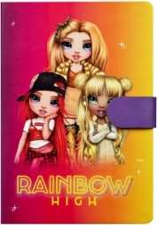 Bilježnica s magnetskim zatvaranjem Rainbow High A6
