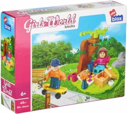 Konstrukcijski set djevojački piknik s figuricama