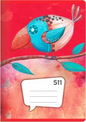 bilježnica A5, 10 listova – crtana 20 mm