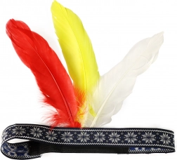 Indijanska traka za glavu s perjem za odrasle