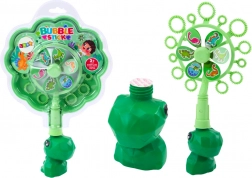 Boca za mjehuriće s vjetrenjačom dinosaurus sa zelenom zdjelicom