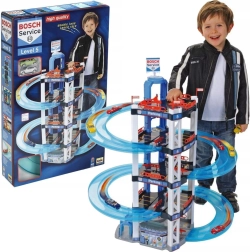 Garažna parkirna kuća XXL BOSCH Service 5 katova 85 cm od Kleina + 2 autića