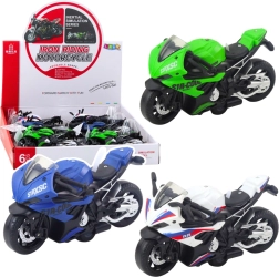 Sportski trkaći motocikl s inercijskim pogonom, svjetlima i zvukovima