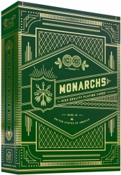 Igracie karte Monarchs zelene