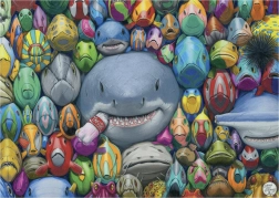 Puzzle šarenih morskih ribica 1000 dijelova