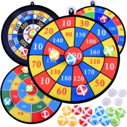 Set od 4 meta s lopticama na čičak (36 cm)