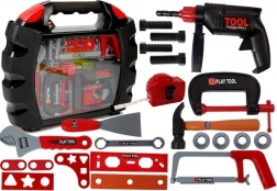 dječji kovčeg s alatom za male majstore – crni