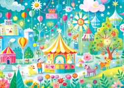 Puzzle YAZZ šareni grad 1000 dijelova