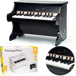 Dječje klavirčić Classic World – crni drveni