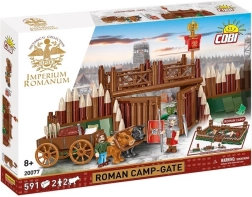 Konstrukcijski set COBI Imperium Romanum – vrata rimskog logora, 591 dio