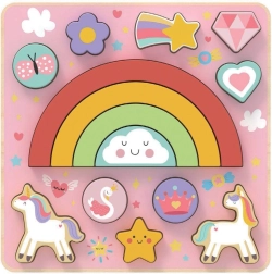 Balansirajuća slagalica Jednorog 2 u 1