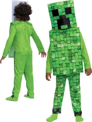 Dječji kostim Creeper MINECRAFT 127–136 cm (7–8 godina)