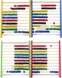 Drveno abakus računalo za djecu