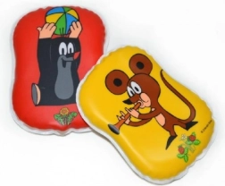 Zviždeći jastučić KRTICA za bebe, plastični, 12 × 10 cm