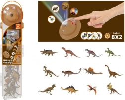 Plejo dinosaurov projektor s kompletom figurica