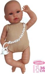 Llorens realistična lutka beba sa zvukovima i mekanim tijelom