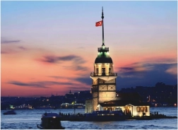 Puzzle ANATOLIAN Djevojačka kula, Turska 1000 dijelova