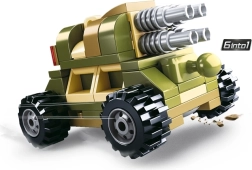 Sluban građevni set King of Land Force vojni robot