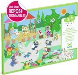 Djeco naljepnice za stvaranje glazbenika