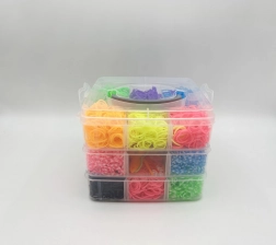 Set gumica za izradu narukvica Loom Band, 3000 kom u kutiji