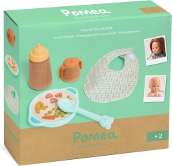 Dječji set za hranjenje za lutku Djeco