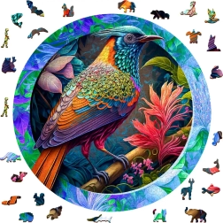 Šareni ptica puzzle od drvenih dijelova 505 kom