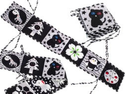 Kontrastna senzomotorička knjiga za djecu