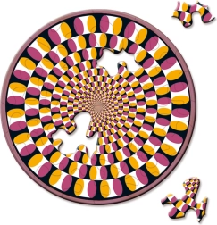 Curiosi okrugla mini slagalica Picoli Ljuljačka 33 dijelova