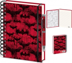 Bilježnica BATMAN Red Bat A5 s spiralnim uvezom