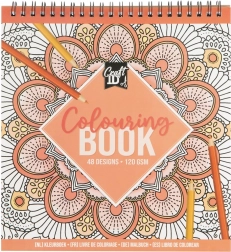 Knjiga bojanki s spiralnim uvezom 21x20 cm